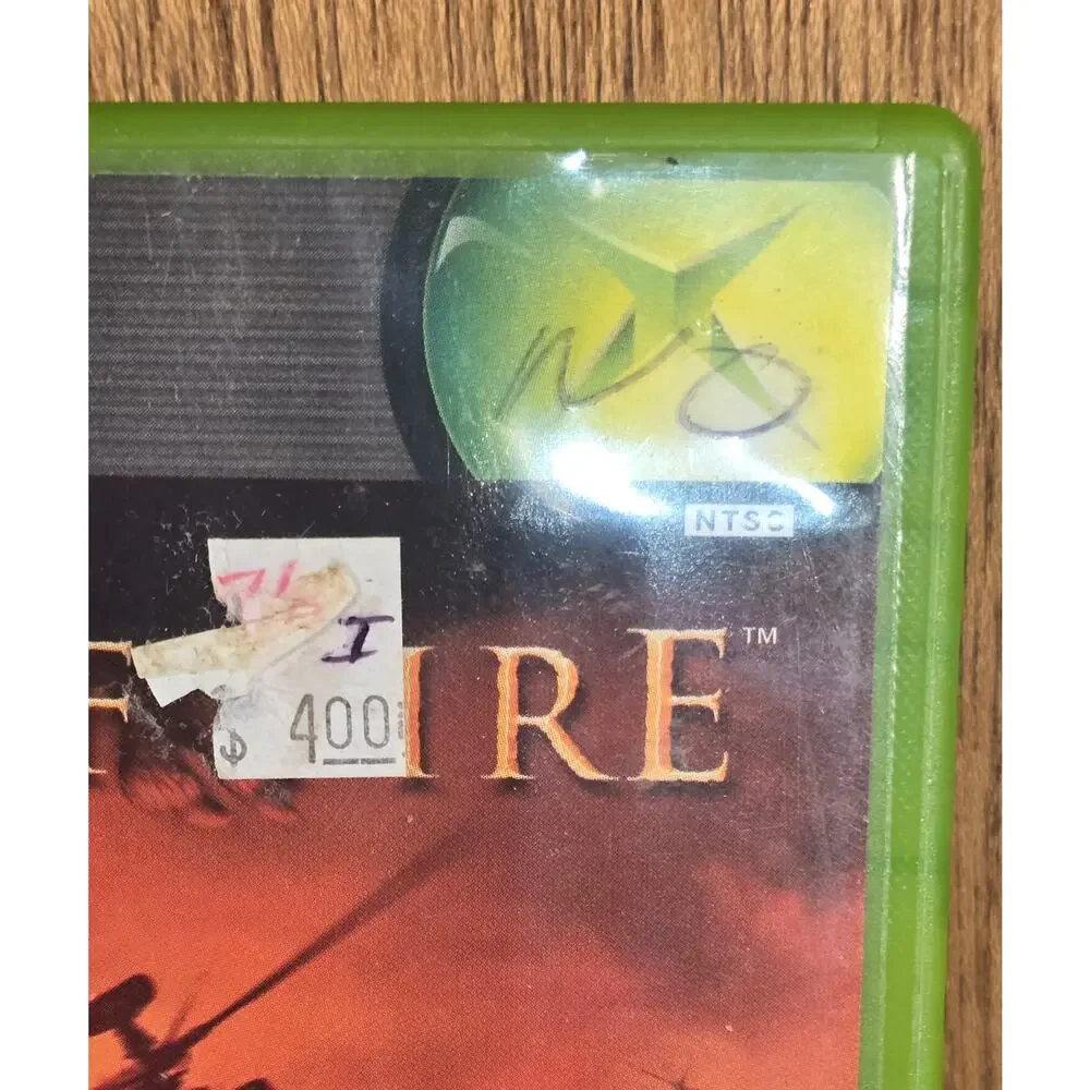 Reign of Fire Original Xbox Game Complete CIB BAM! Entertainment